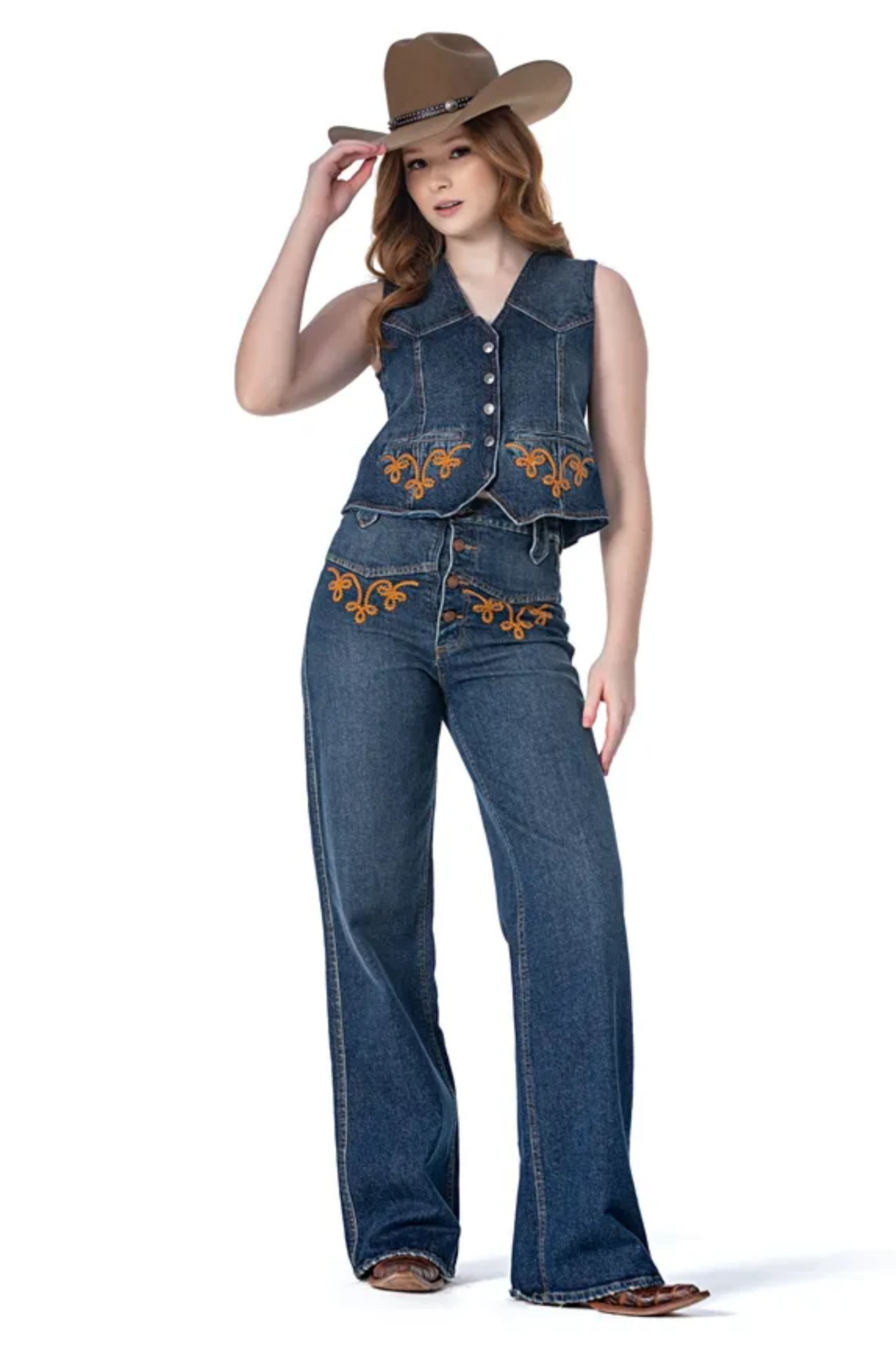 JEANS WIDE LEG CLARISSA